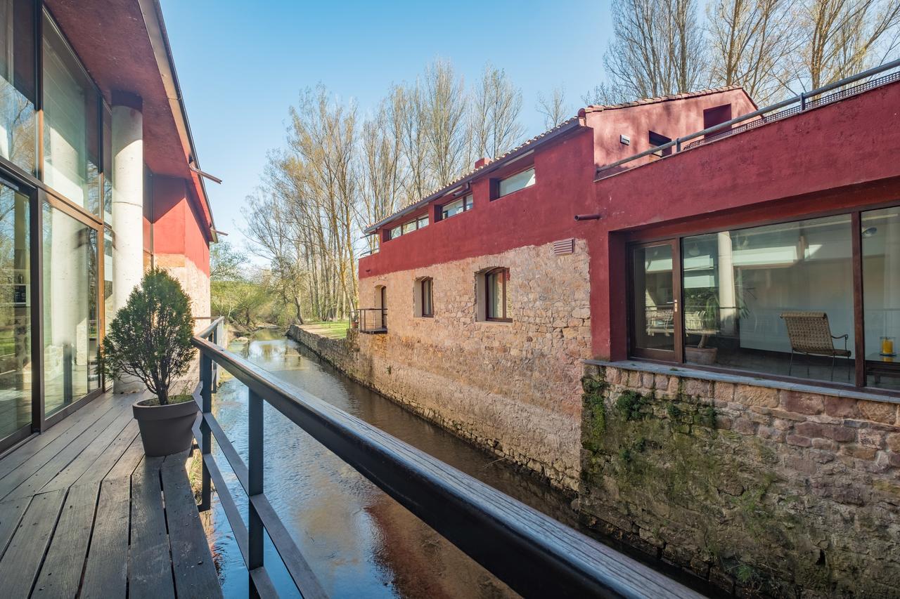 Hotel El Molino De Salinas Salinas De Pisuerga ภายนอก รูปภาพ